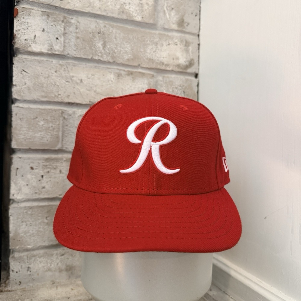 Tacoma Rainiers Vintage 59FIFTY Fitted Hat – Red – Size 7 1/8– Made in USA